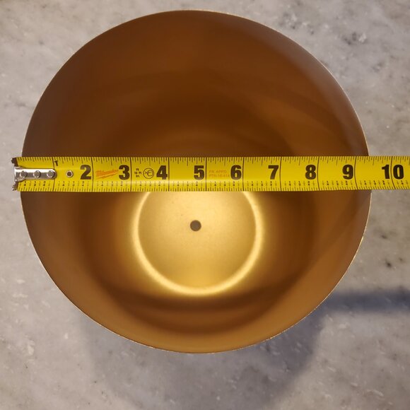 Threshold Gold Metal 9.5” Planter - Picture 5 of 8